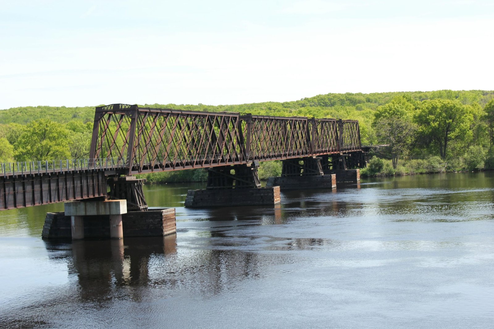 Truss spans prior to 2014 reconstruction